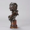 Van Der Straeten - Art Nouveau Bust - Hickmet Fine Arts