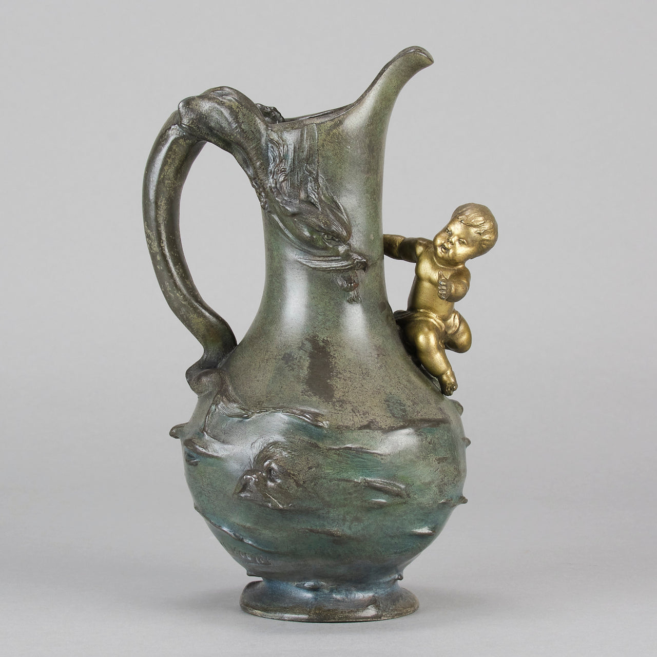 "Putto Jug" by Georges Van De Voorde - Hickmet Fine Arts