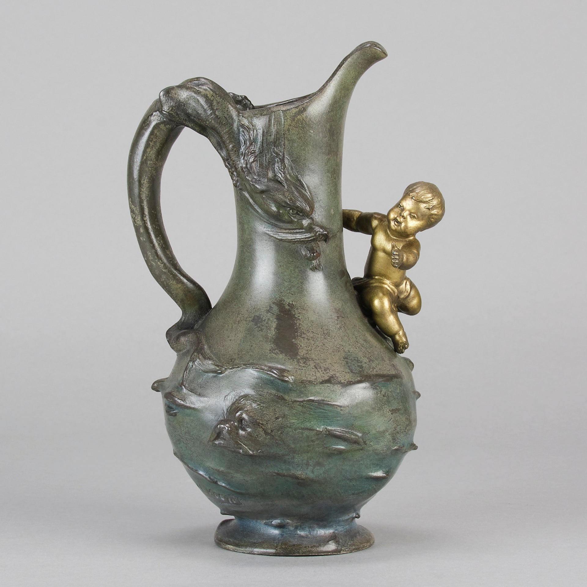 "Putto Jug" by Georges Van De Voorde - Hickmet Fine Arts