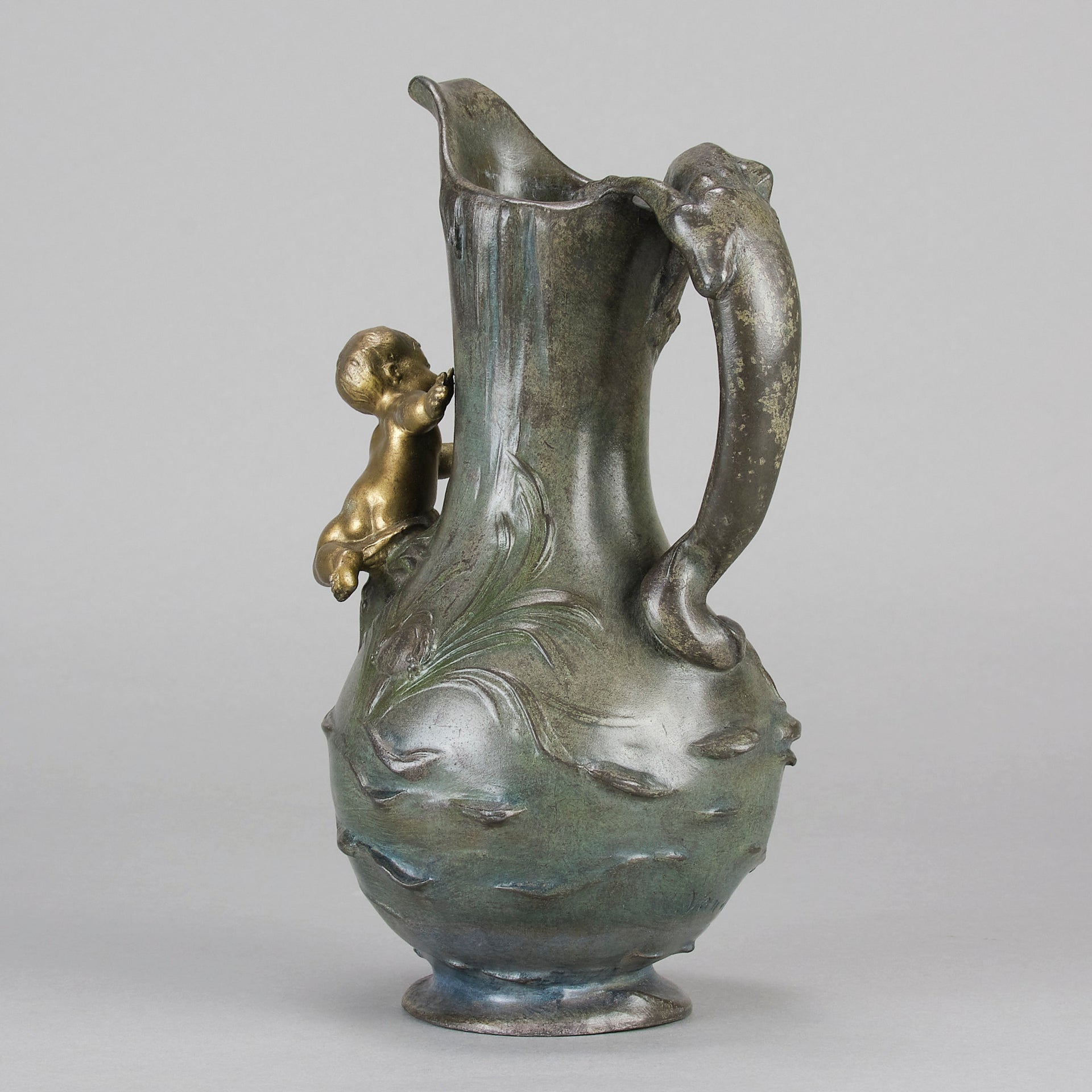 "Putto Jug" by Georges Van De Voorde - Hickmet Fine Arts