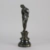 "Girl in Cloak" - Vernon March Bronze - Hickmet Fine Arts 
