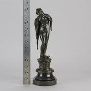 "Girl in Cloak" - Vernon March Bronze - Hickmet Fine Arts 