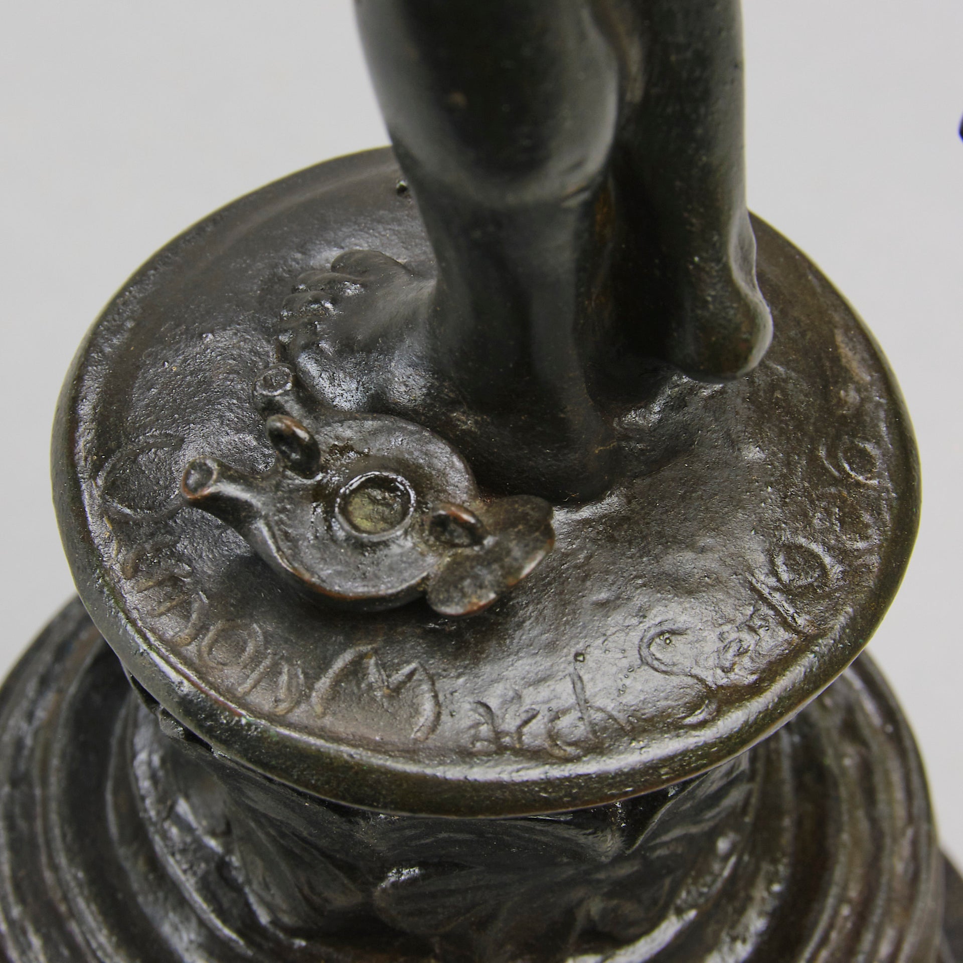 "Girl in Cloak" - Vernon March Bronze - Hickmet Fine Arts 