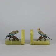 Budgie Bookends - Vienna Bronze - Hickmet Fine Arts 