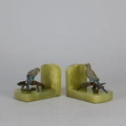 Budgie Bookends - Vienna Bronze - Hickmet Fine Arts 