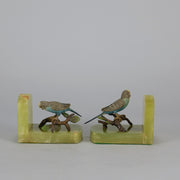 Budgie Bookends - Vienna Bronze - Hickmet Fine Arts 