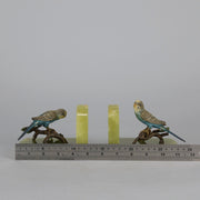 Budgie Bookends - Vienna Bronze - Hickmet Fine Arts 