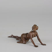 Franz Bergman - Crawling Girl - Hickmet Fine Arts 