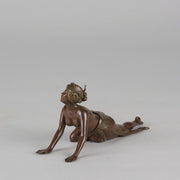 Franz Bergman - Crawling Girl - Hickmet Fine Arts 