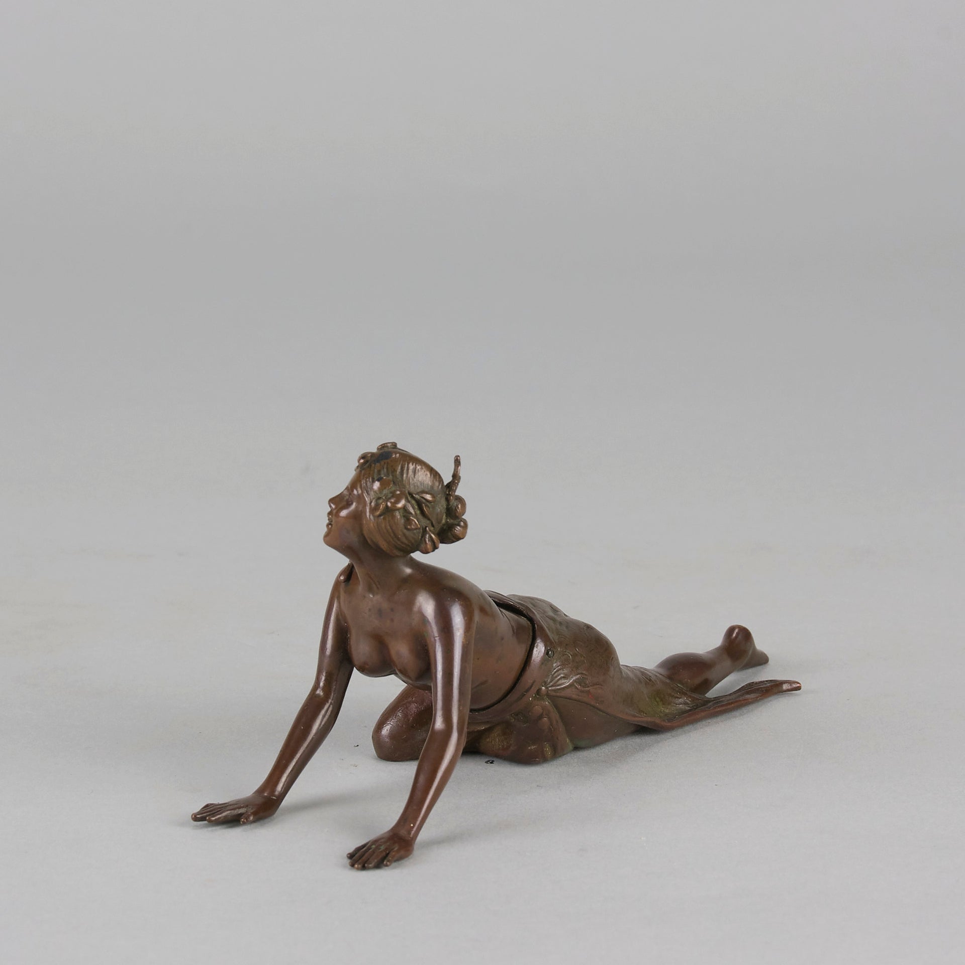 Franz Bergman - Crawling Girl - Hickmet Fine Arts 