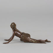 Franz Bergman - Crawling Girl - Hickmet Fine Arts 