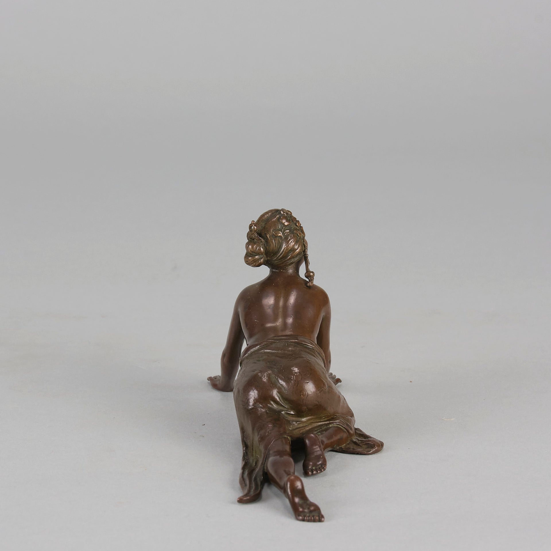 Franz Bergman - Crawling Girl - Hickmet Fine Arts 