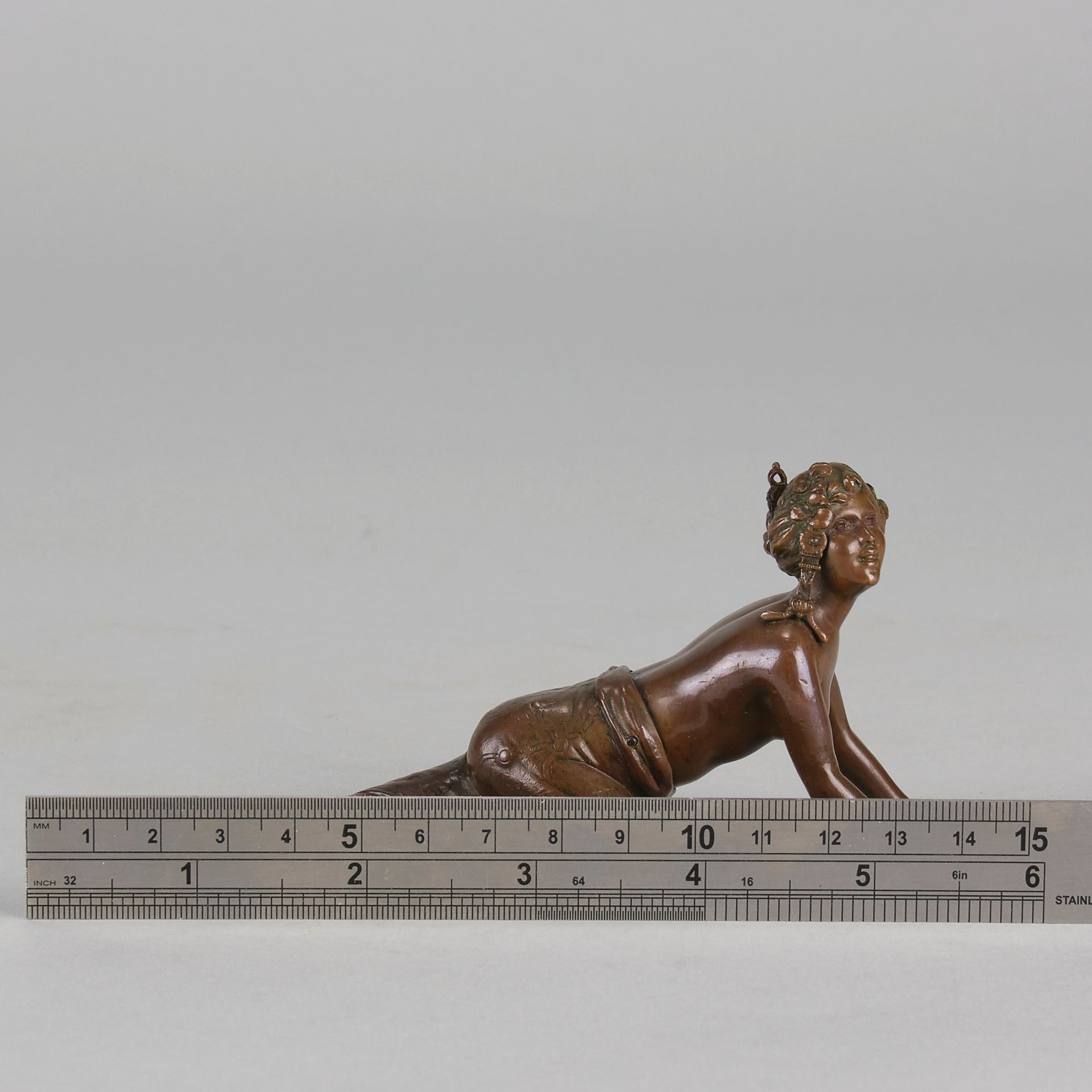 Franz Bergman - Crawling Girl - Hickmet Fine Arts 