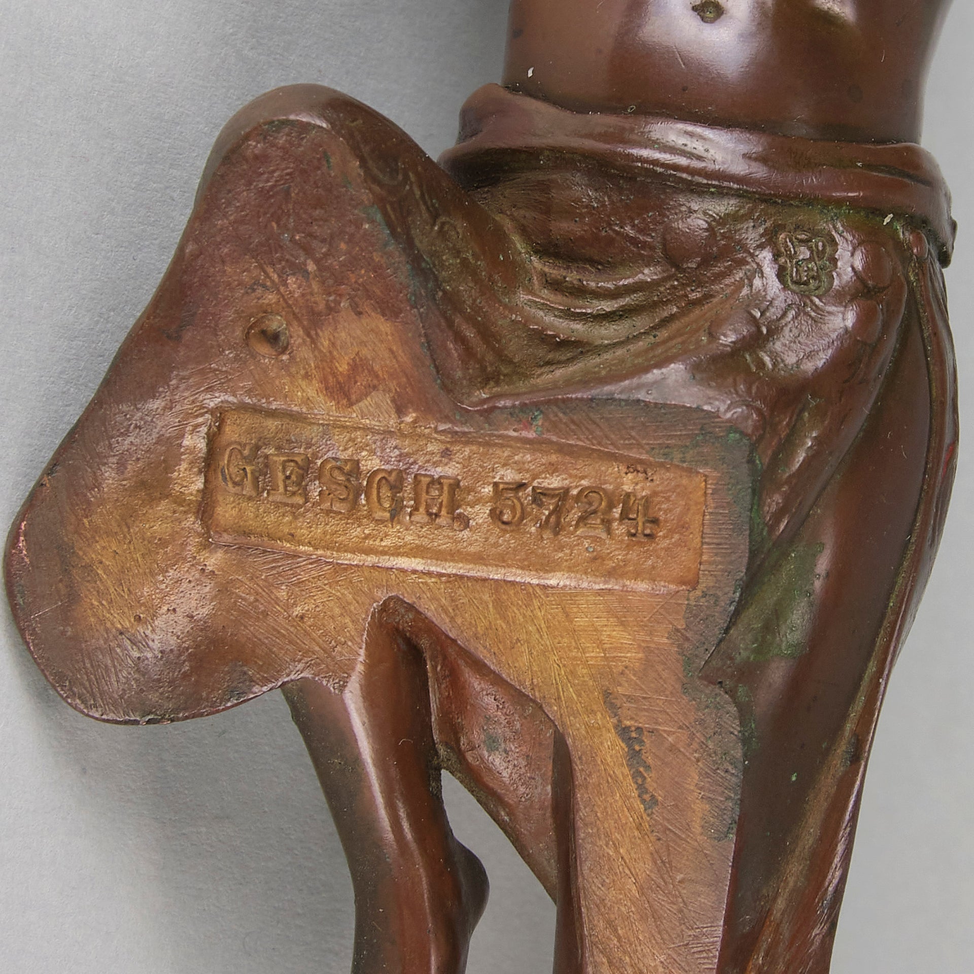 Franz Bergman - Crawling Girl - Hickmet Fine Arts 