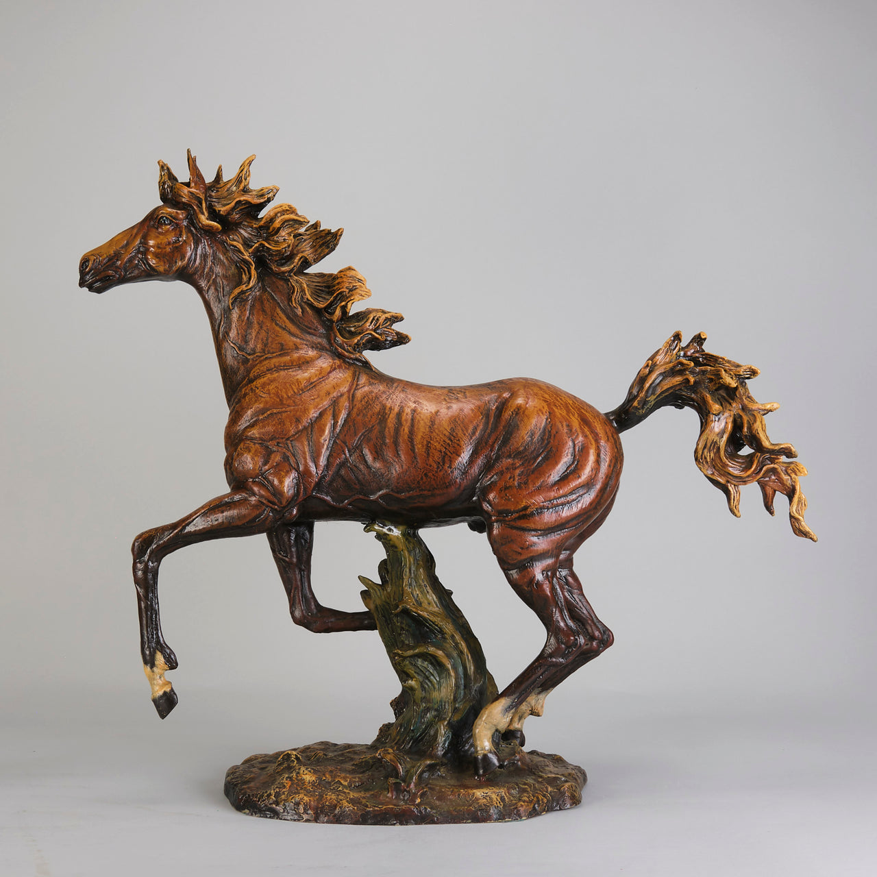 Bronze Galloping Horse - Vienna Bronze Study - Hickmet Fine Arts 