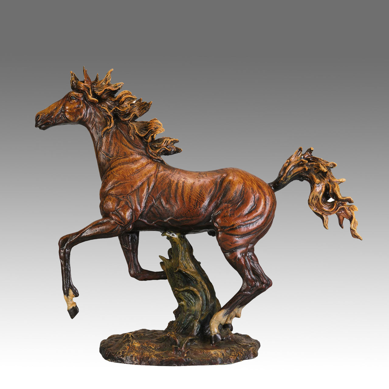 Bronze Galloping Horse - Vienna Bronze Study - Hickmet Fine Arts 