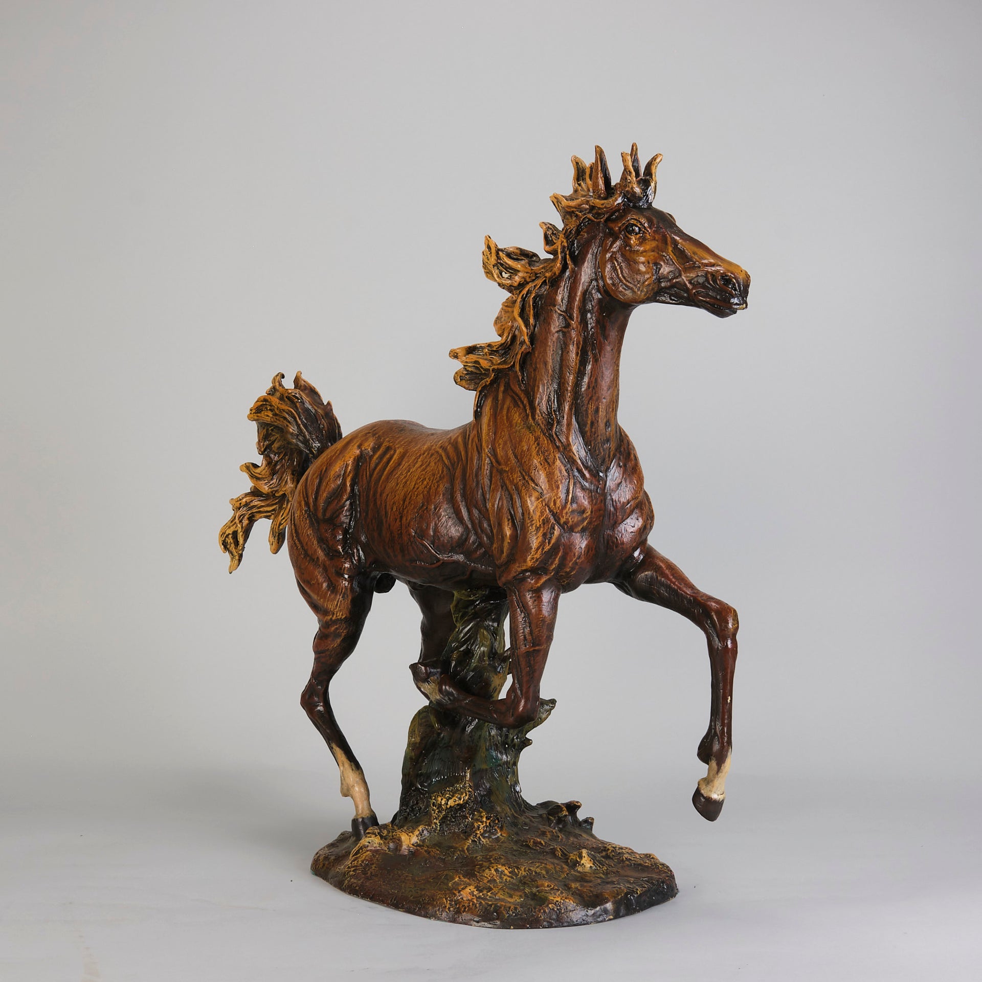 Bronze Galloping Horse - Vienna Bronze Study - Hickmet Fine Arts 