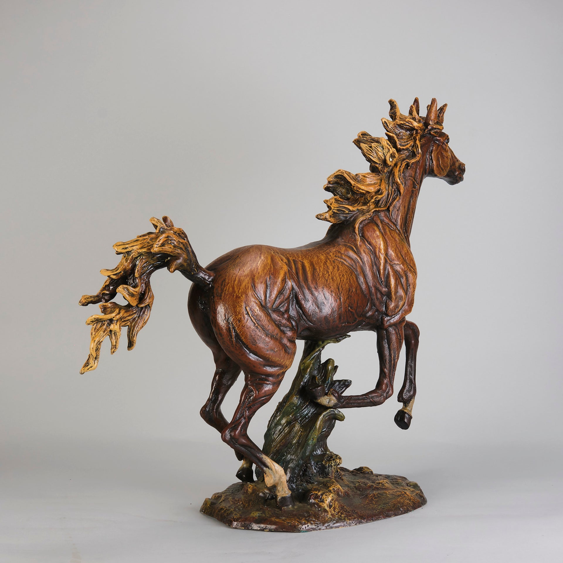Bronze Galloping Horse - Vienna Bronze Study - Hickmet Fine Arts 