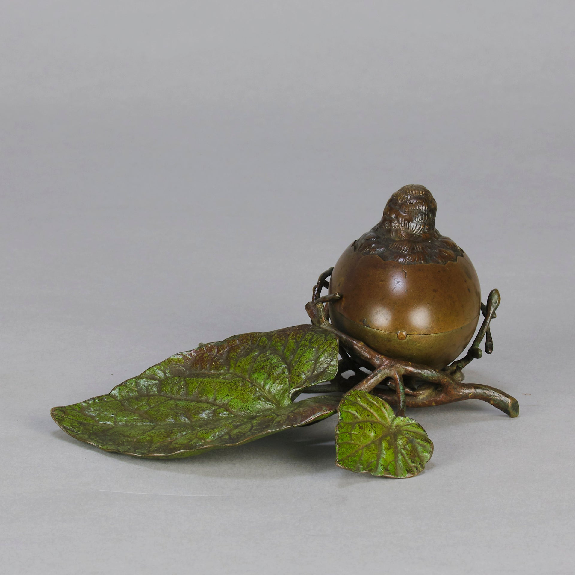 Bronze Hatching Chick - Vienna Bronze Study - Hickmet Fine Arts 