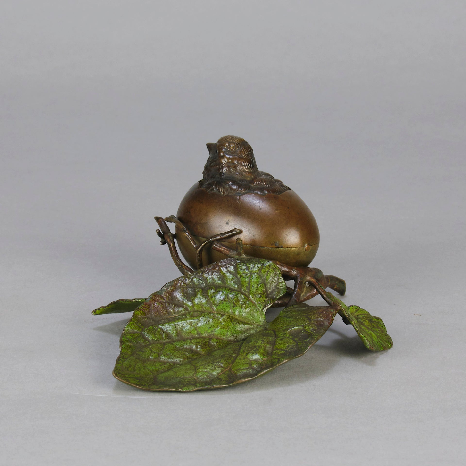 Bronze Hatching Chick - Vienna Bronze Study - Hickmet Fine Arts 