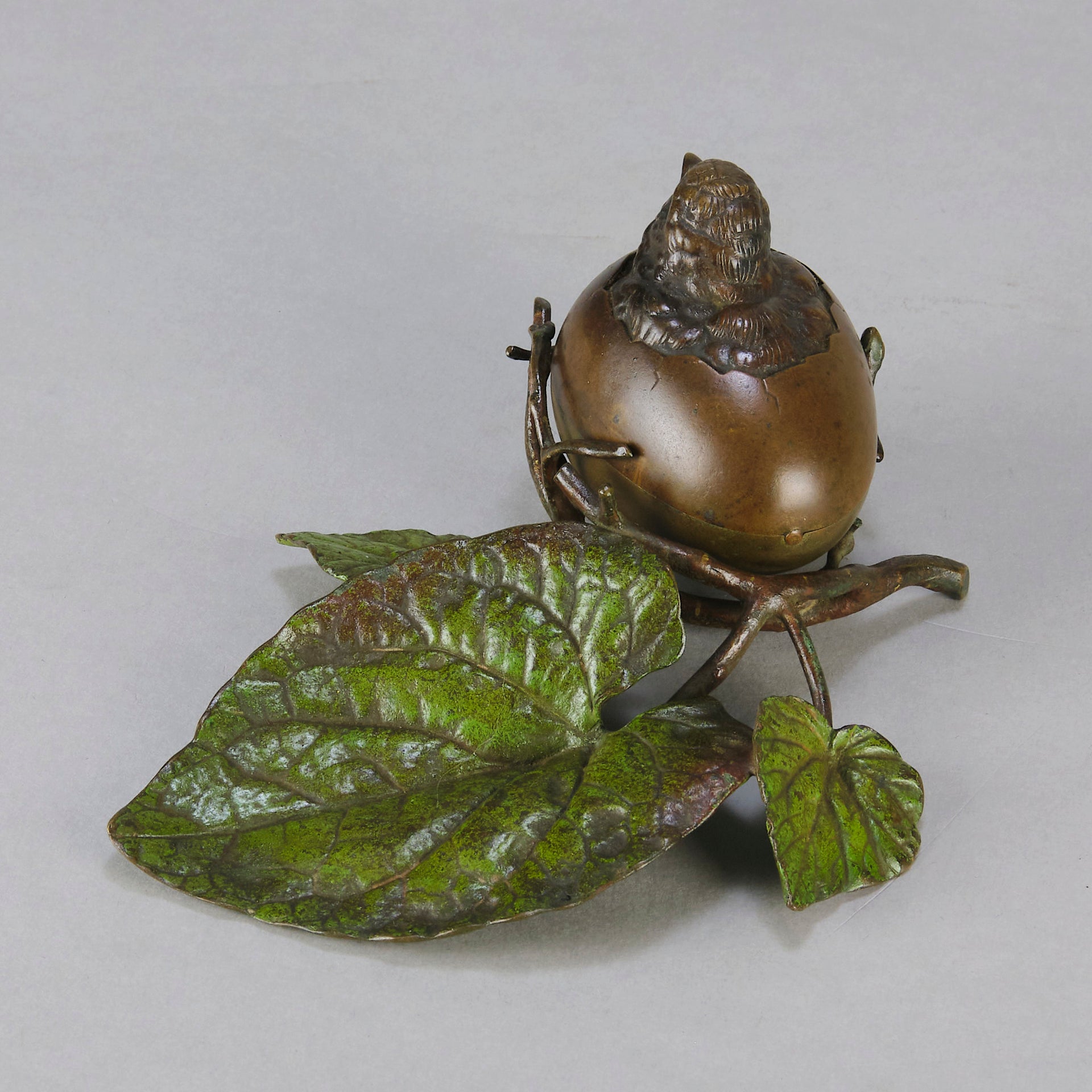 Bronze Hatching Chick - Vienna Bronze Study - Hickmet Fine Arts 