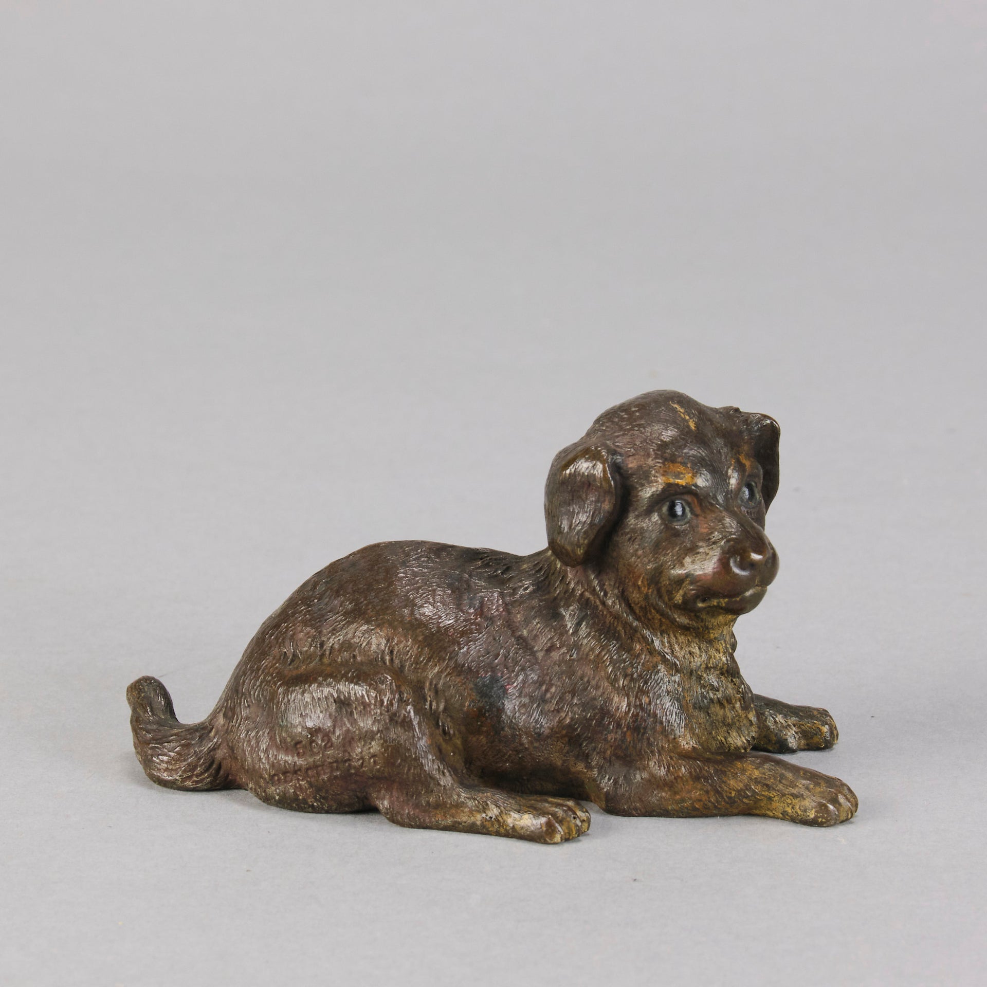 Vienna Bronze Puppy - Austrian Bronze - Hickmet Fine Arts 