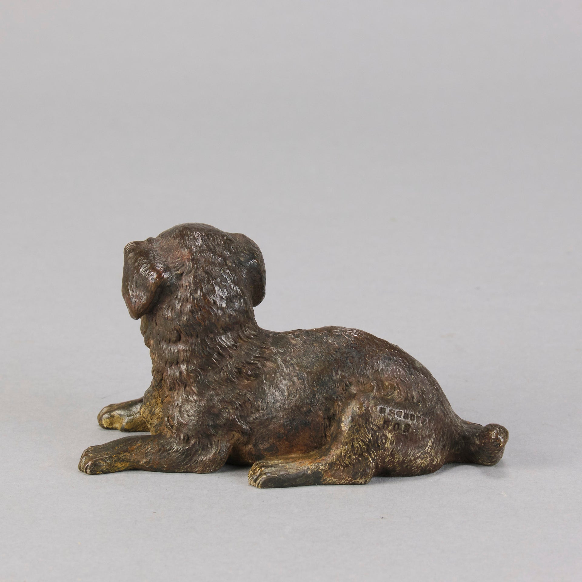 Vienna Bronze Puppy - Austrian Bronze - Hickmet Fine Arts 