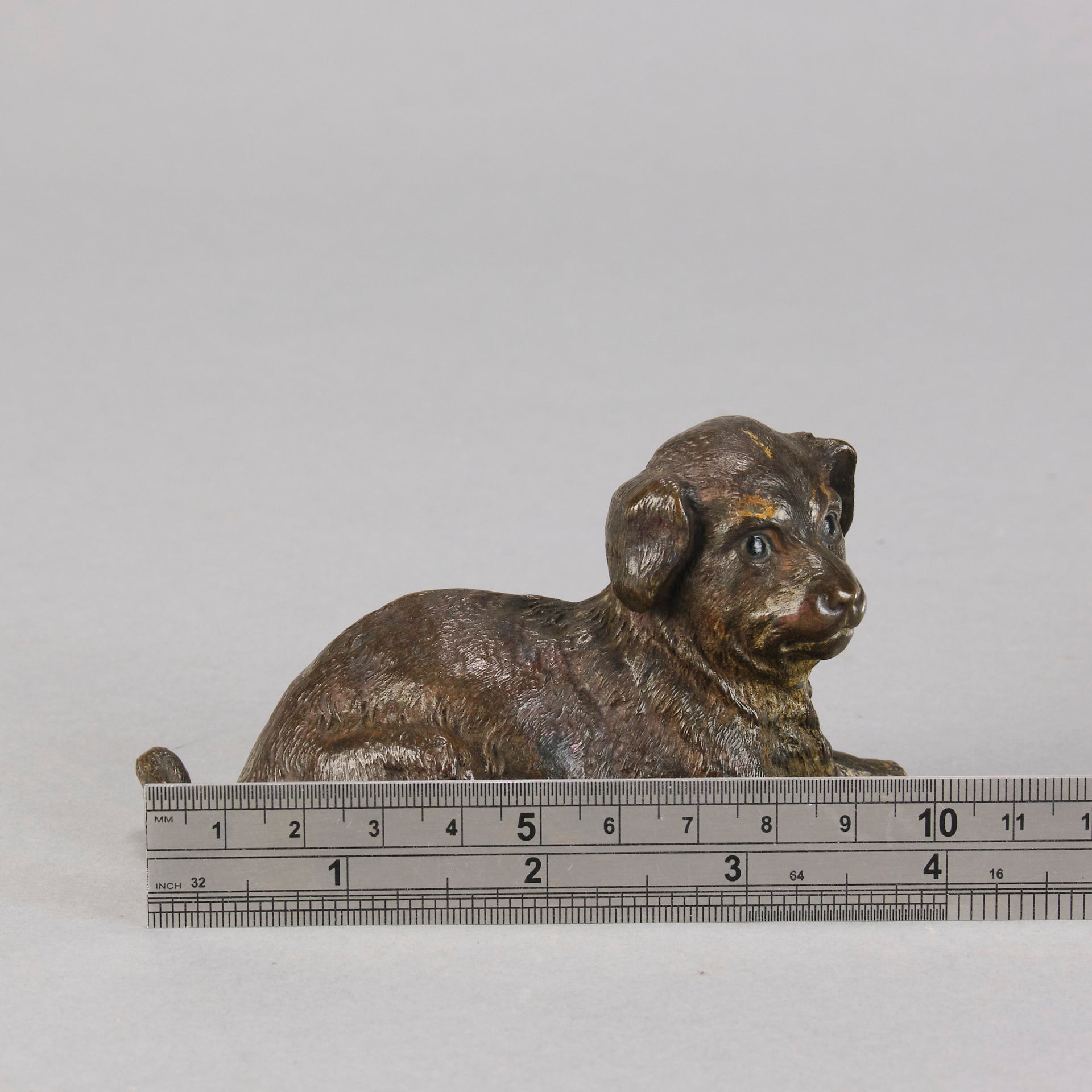 Vienna Bronze Puppy - Austrian Bronze - Hickmet Fine Arts 