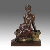 Art Nouveau Bronze - Villanis Femme Arabe - Hickmet Fine Arts