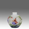 Daum Violets Vase - Art Nouveau Glass - Hickmet Fine Arts