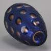 Vittorio Ferro Murano Blue and Bronze Vase - Hickmet Fine Arts 