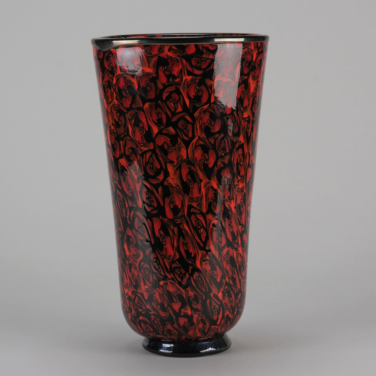 Vittorio Ferro Murano Murrine Vase I - Hickmet Fine Arts 