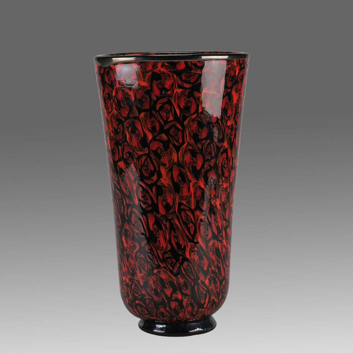 Vittorio Ferro Murano Murrine Vase I - Hickmet Fine Arts 