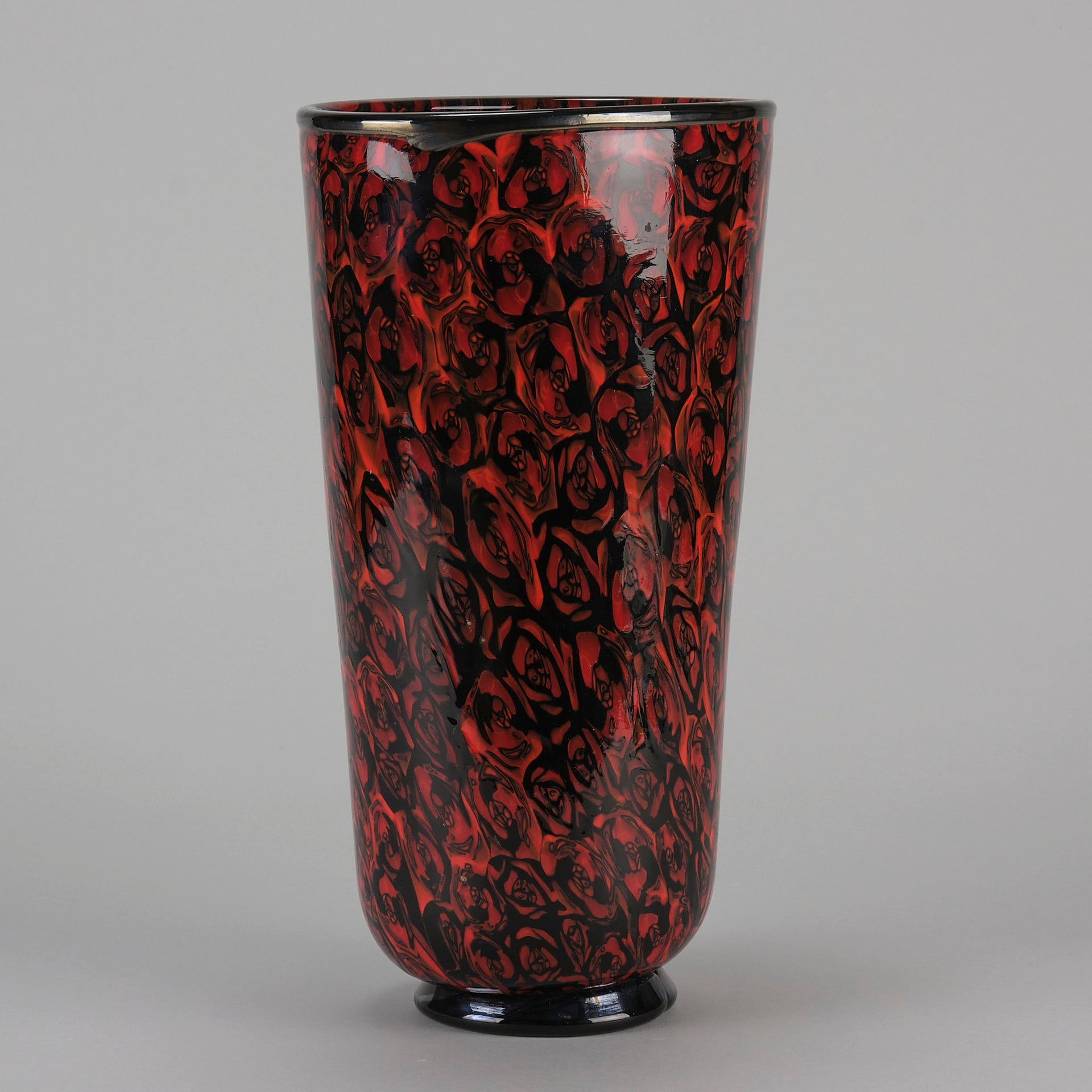 Vittorio Ferro Murano Murrine Vase I - Hickmet Fine Arts 