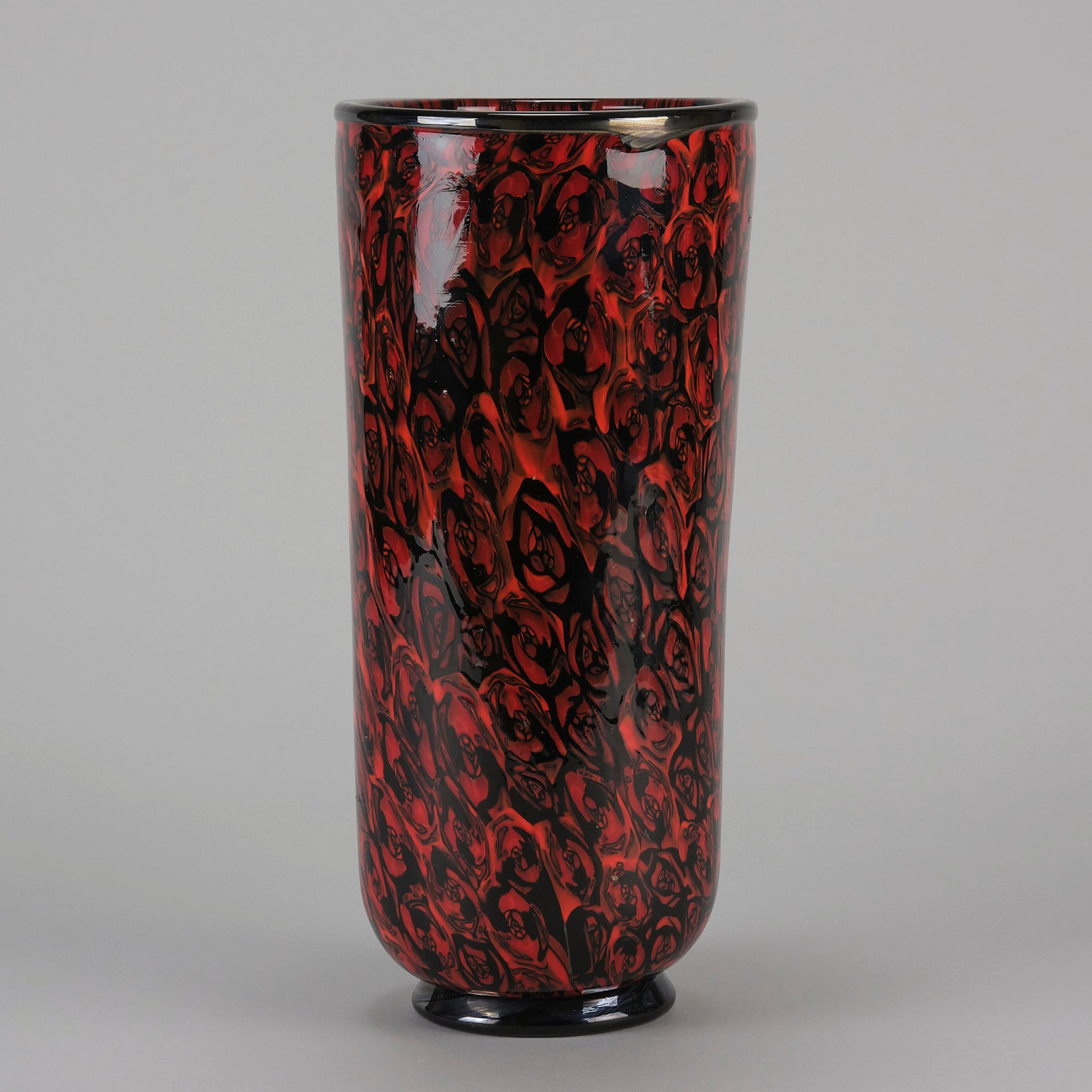 Vittorio Ferro Murano Murrine Vase I - Hickmet Fine Arts 