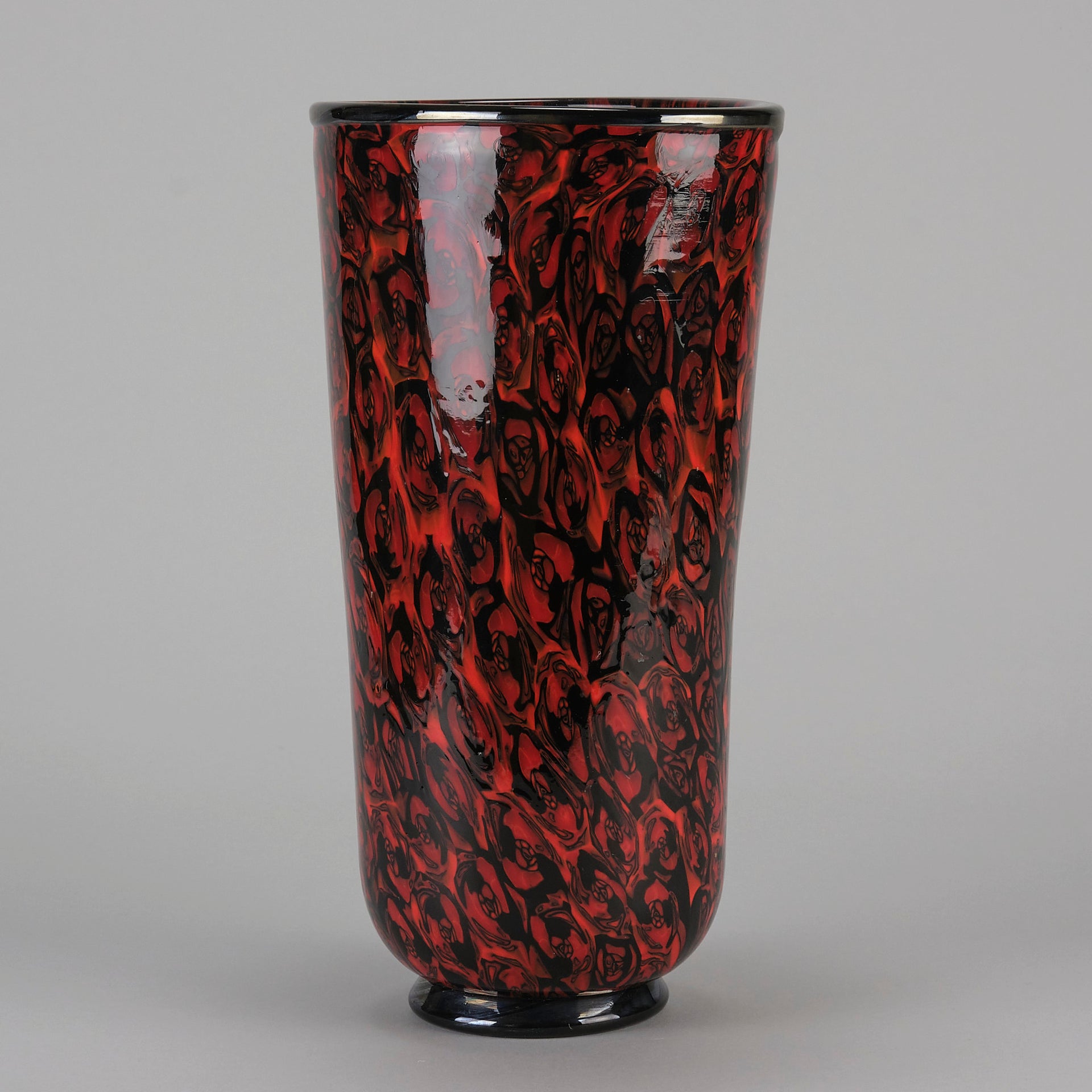 Vittorio Ferro Murano Murrine Vase I - Hickmet Fine Arts 