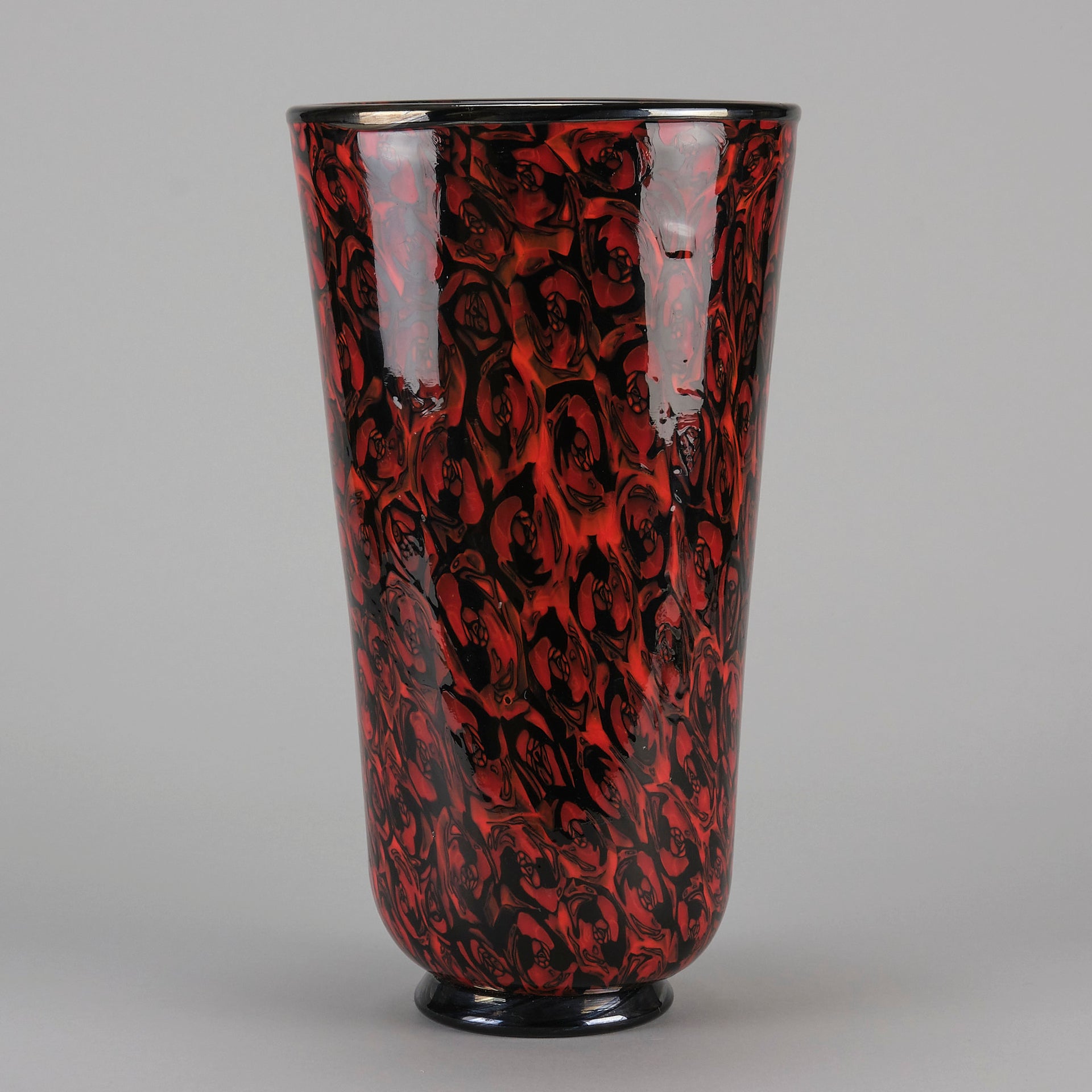 Vittorio Ferro Murano Murrine Vase I - Hickmet Fine Arts 