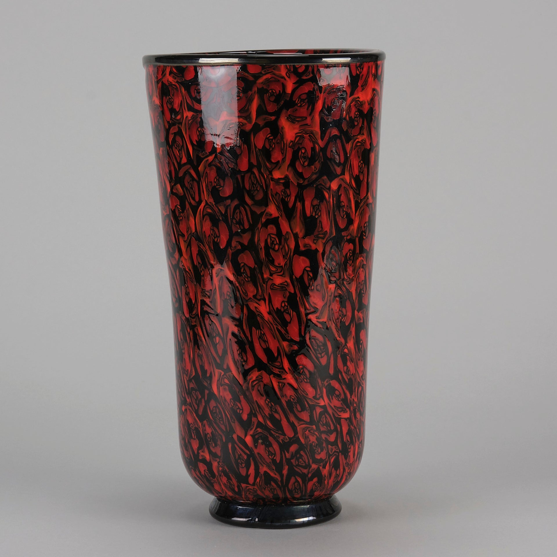 Vittorio Ferro Murano Murrine Vase I - Hickmet Fine Arts 