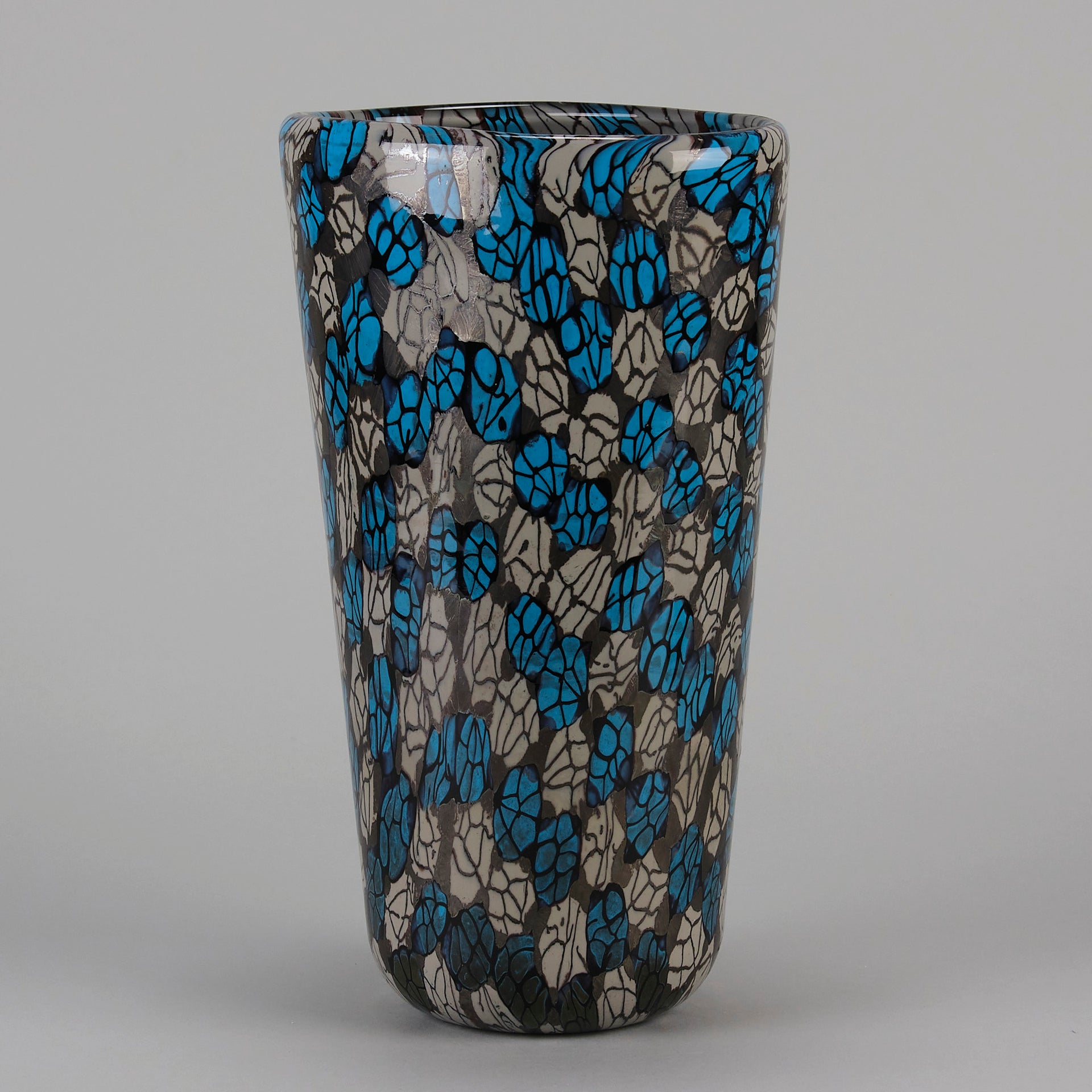 Vittorio Ferro Murano "Murrine Vase III" - Hickmet Fine Arts 