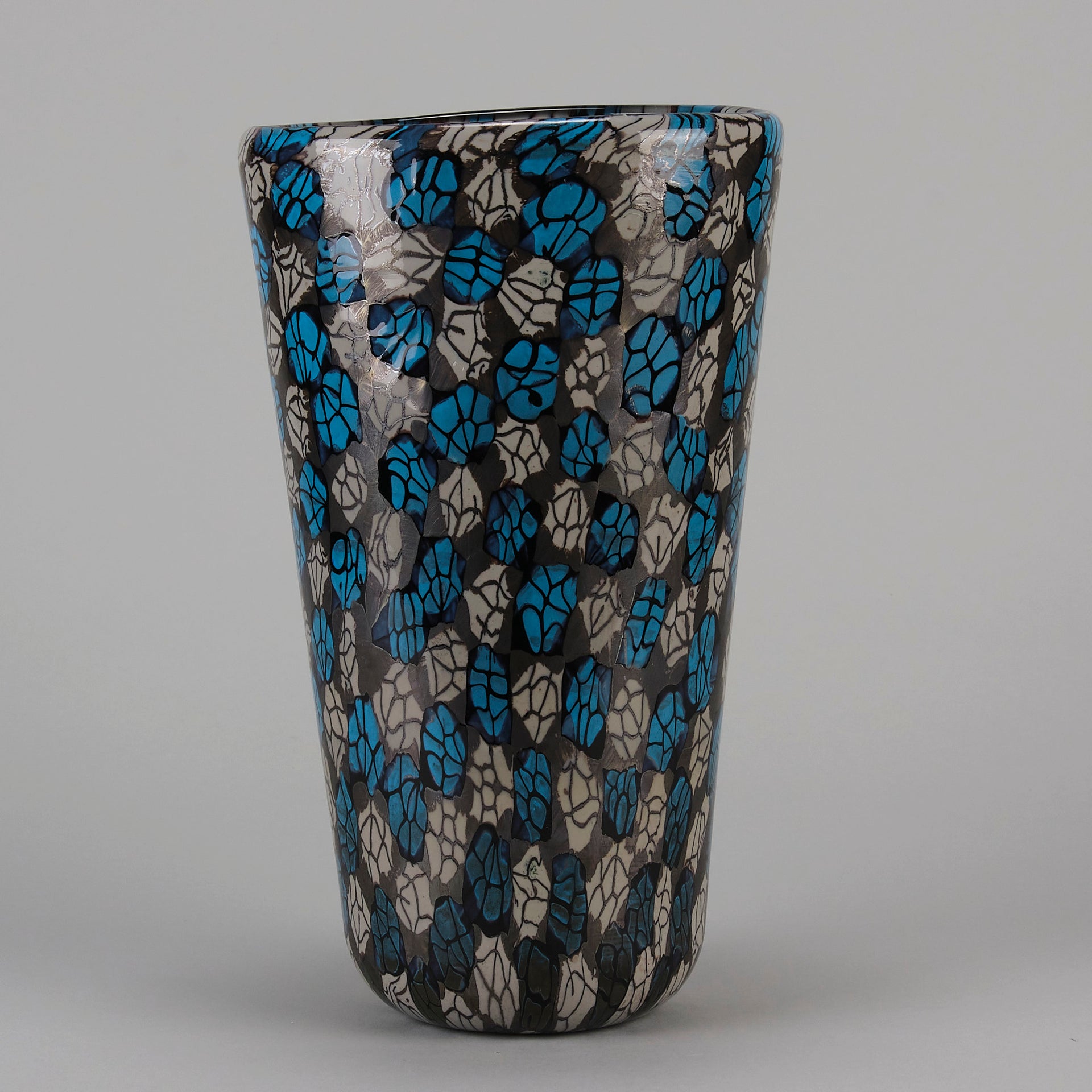 Vittorio Ferro Murano "Murrine Vase III" - Hickmet Fine Arts 