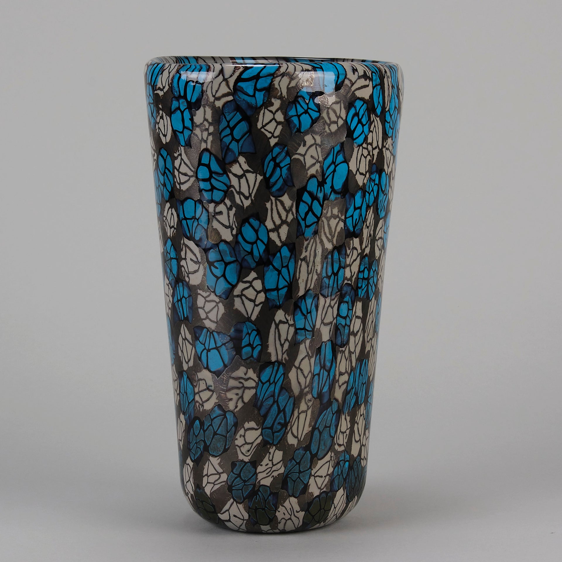 Vittorio Ferro Murano "Murrine Vase III" - Hickmet Fine Arts 