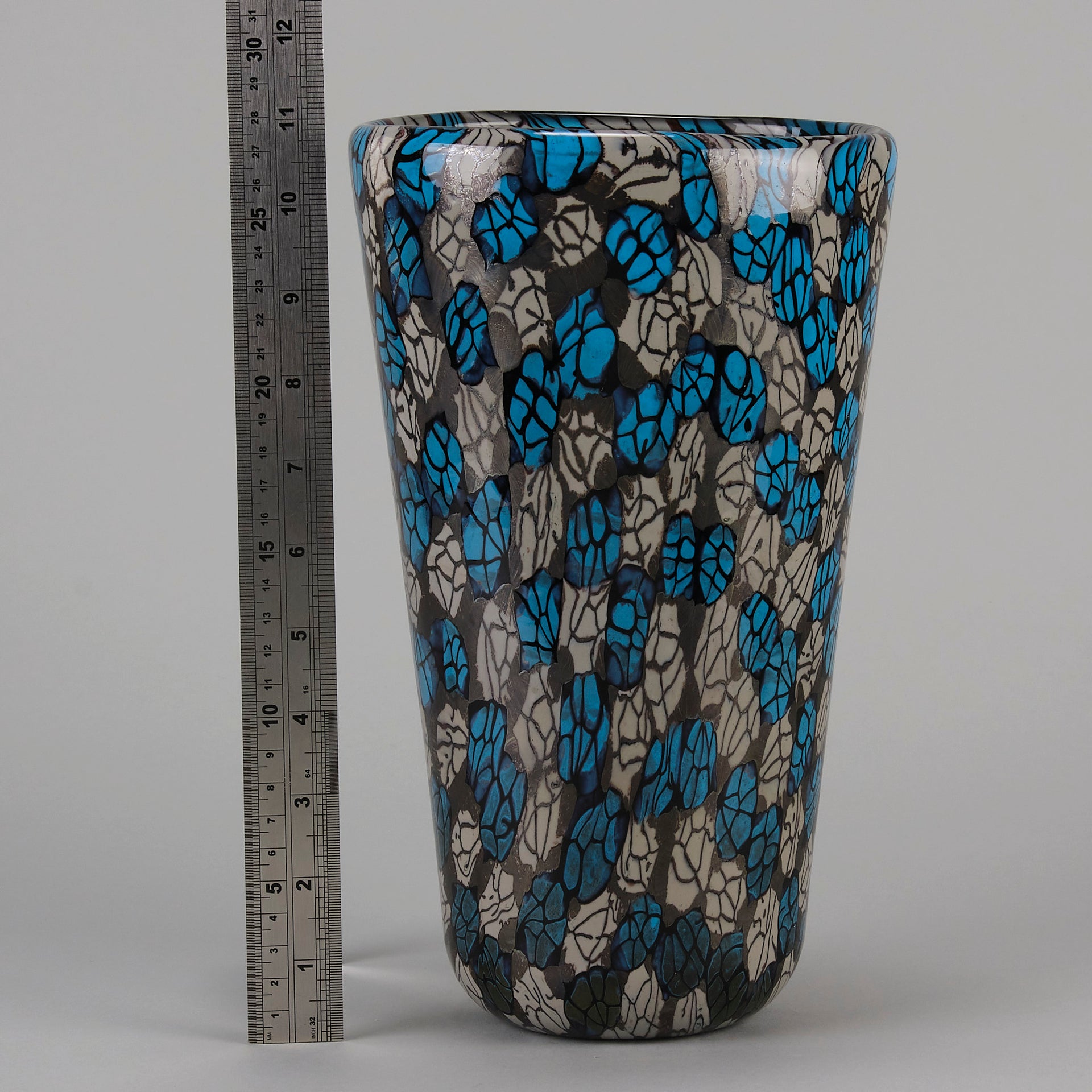 Vittorio Ferro Murano "Murrine Vase III" - Hickmet Fine Arts 