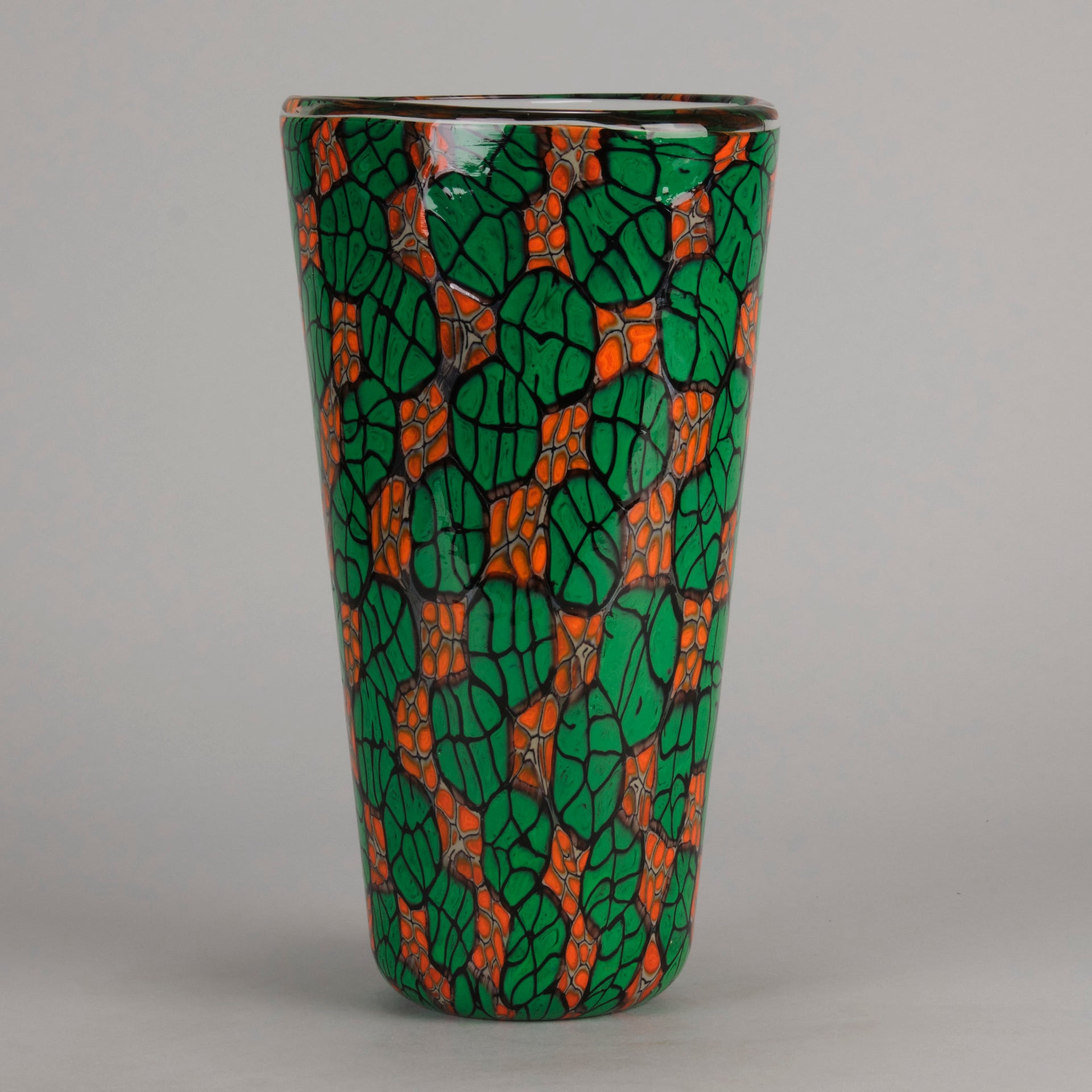 Vittorio Ferro Murano "Murrine Vase VII" - Hickmet Fine Arts 