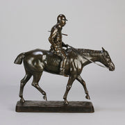 "After the Hunt" - Walter Roche Bronze - Hickmet Fine Arts 