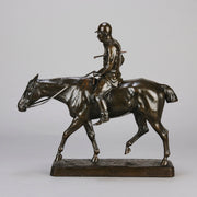 "After the Hunt" - Walter Roche Bronze - Hickmet Fine Arts 
