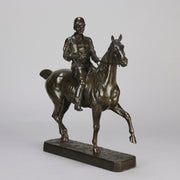 "Before the Hunt" - Walter Roche Bronze - Hickmet Fine Arts