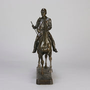 "Before the Hunt" - Walter Roche Bronze - Hickmet Fine Arts