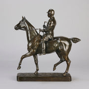 "Before the Hunt" - Walter Roche Bronze - Hickmet Fine Arts