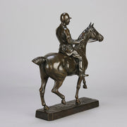 "Before the Hunt" - Walter Roche Bronze - Hickmet Fine Arts