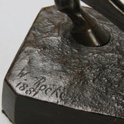 "Before the Hunt" - Walter Roche Bronze - Hickmet Fine Arts